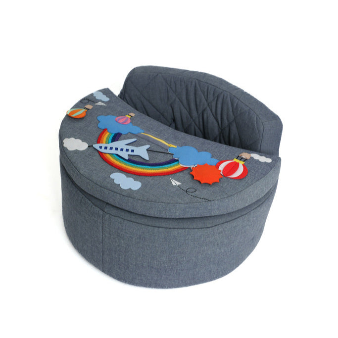 Fauteuil d’activité Fauteuil rond Actiyity Rondo bleu