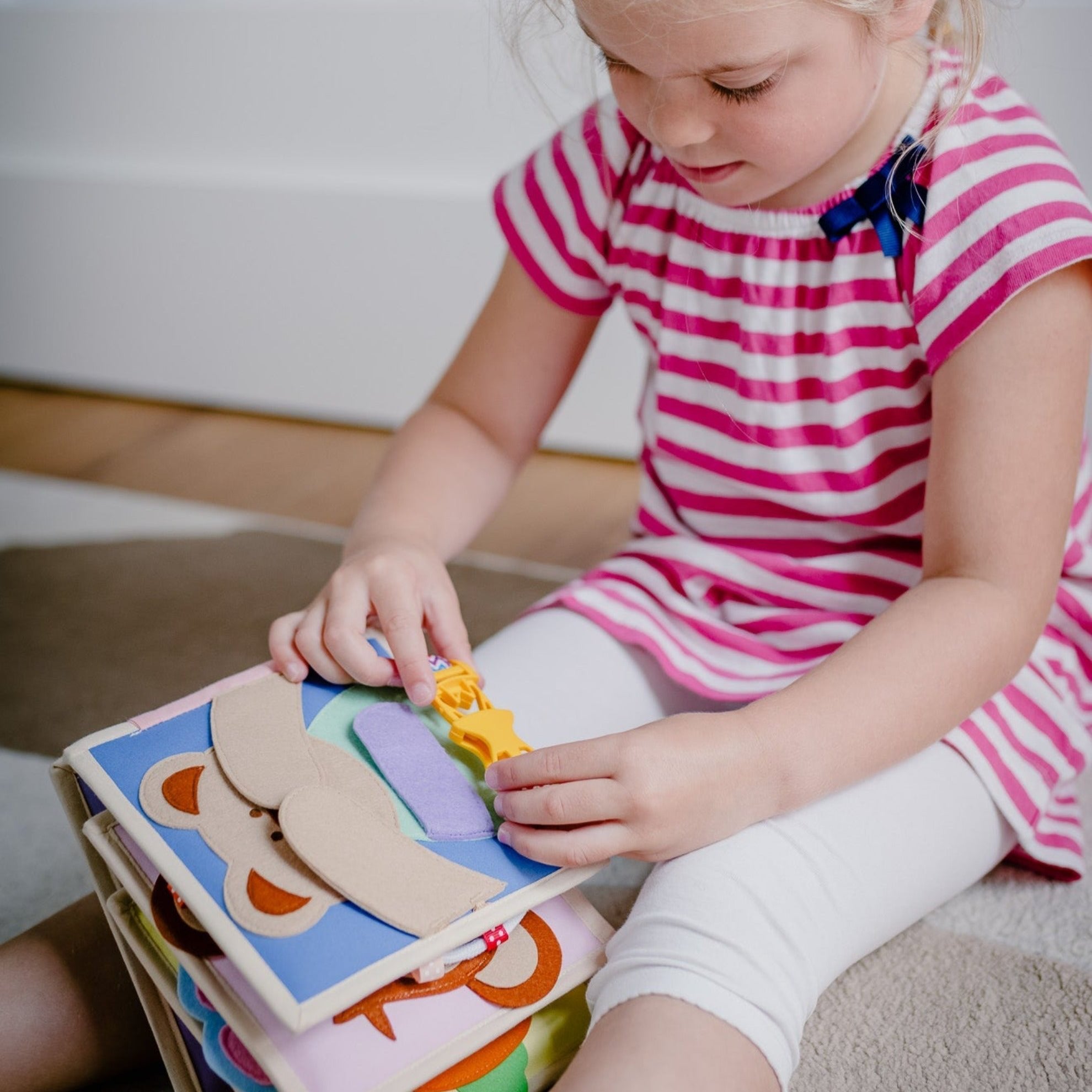 Der flatternde Schmetterling