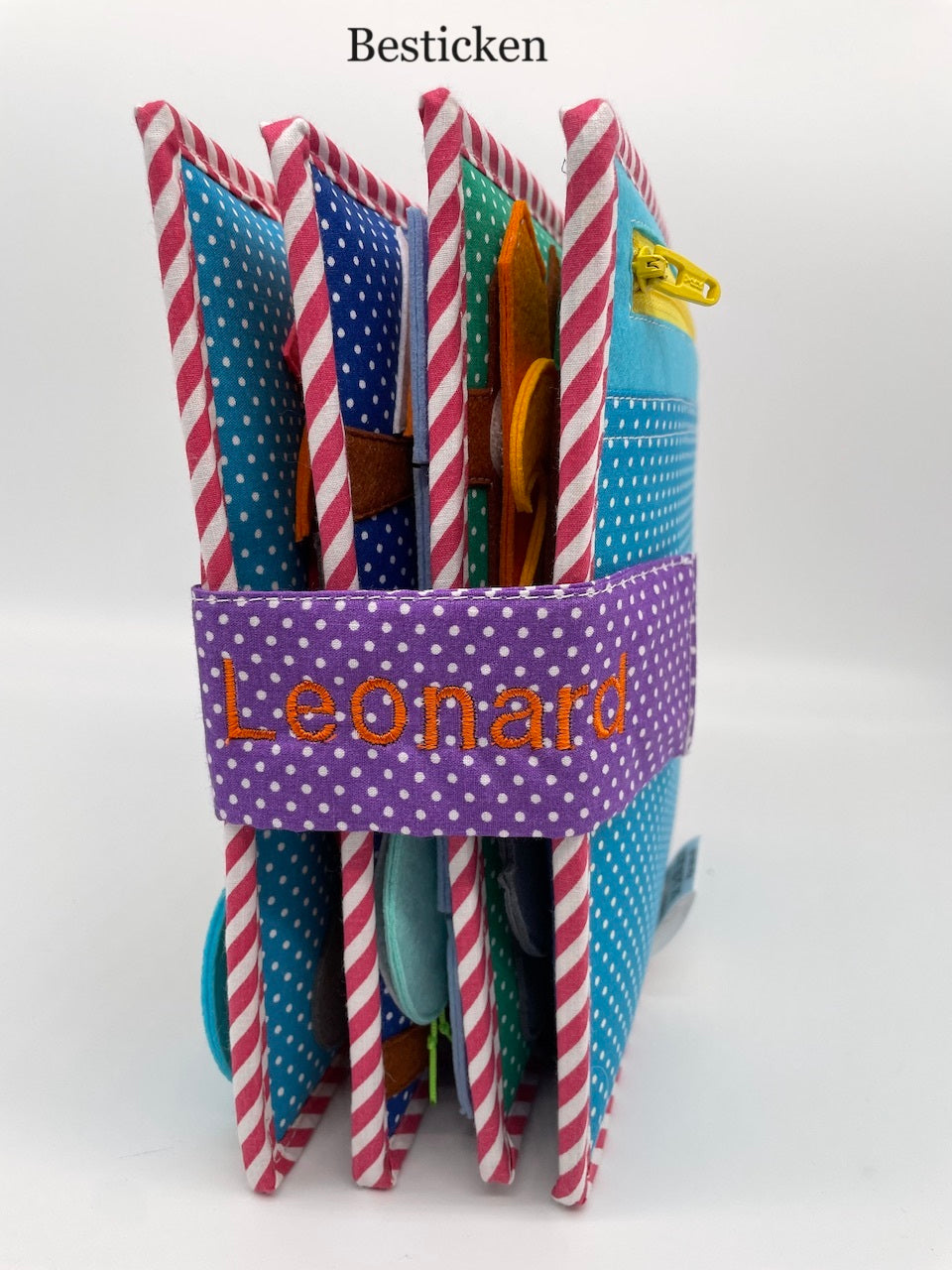 La chenille colorée
