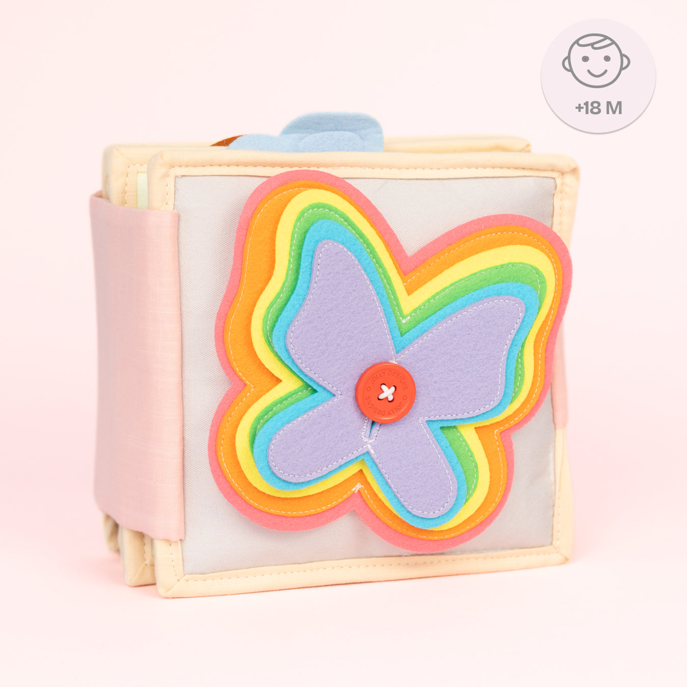 Der flatternde Schmetterling