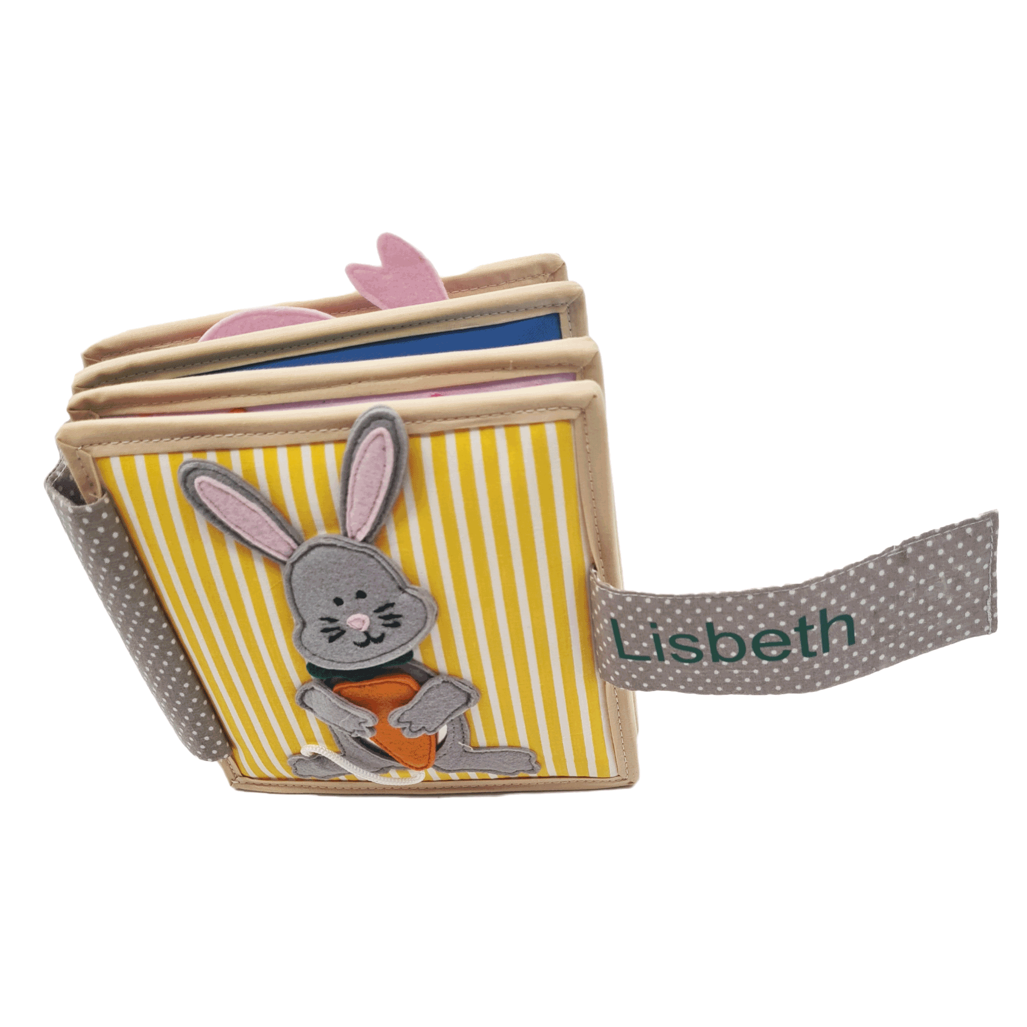 Funny Bunny - 6 pages Mini Quiet Book