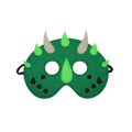 Masque en feutre Dino