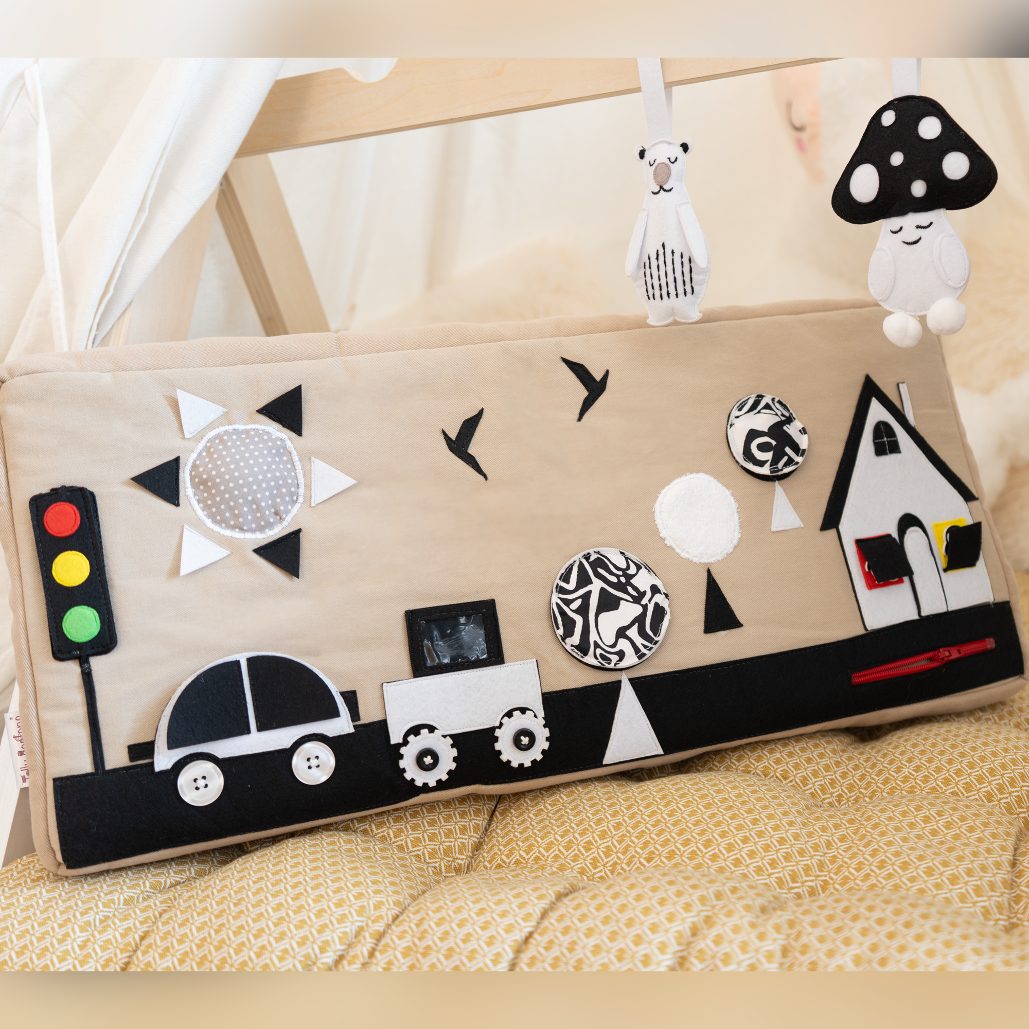 Coussinets d’activité contrastes