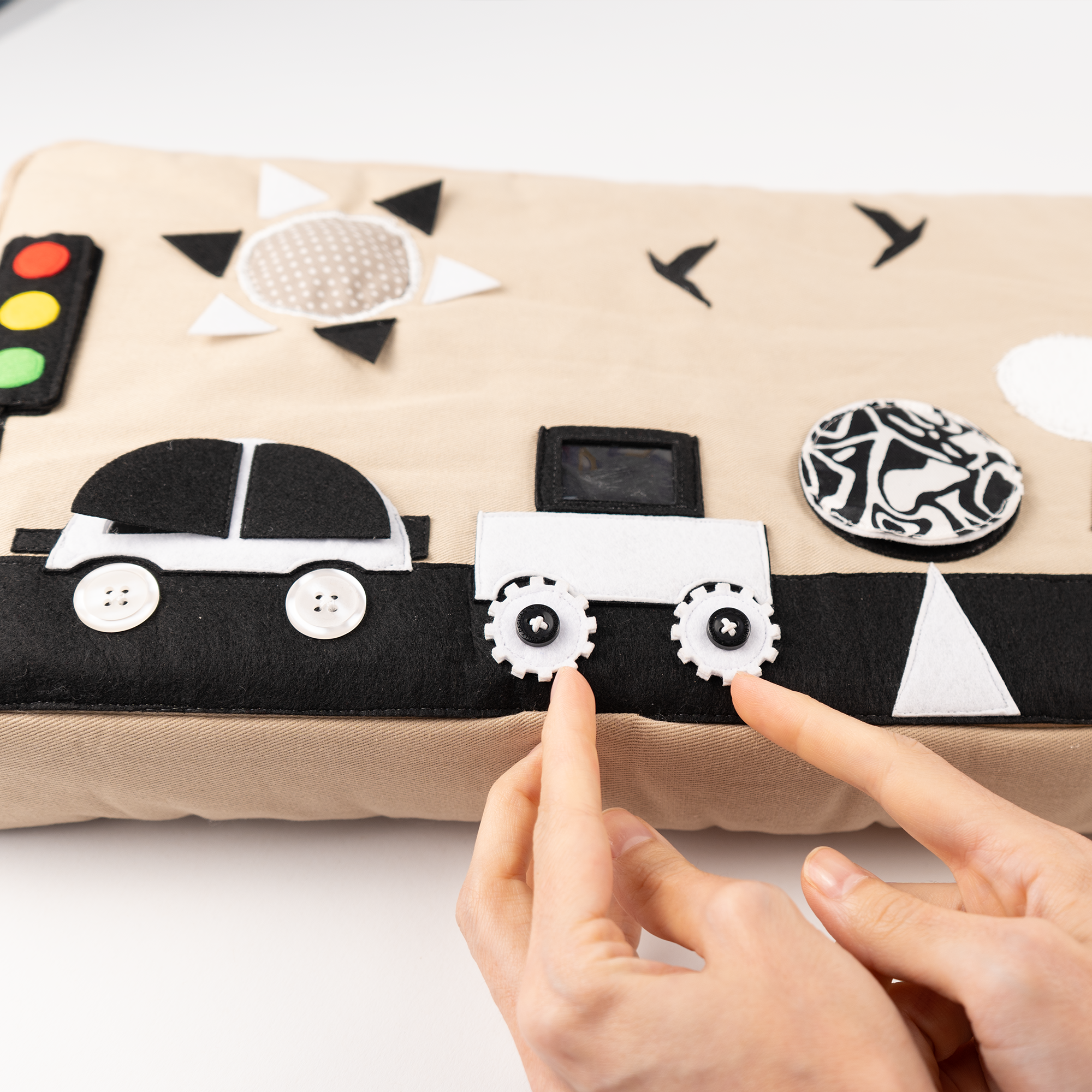 Coussinets d’activité contrastes