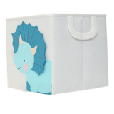 Boîte de rangement - Dinosaure cavalié (carrée)